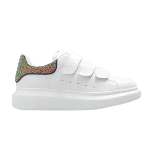 Кроссовки Alexander McQueen Alexander McQueen Wmns Oversized Triple Strap Sneaker 'White Glitters', белый