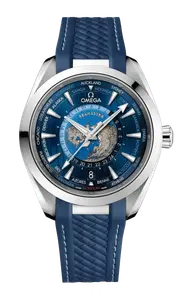 Часы seamaster aqua terra 150m co axial master chronometer gmt worldtimer 43 мм Omega
