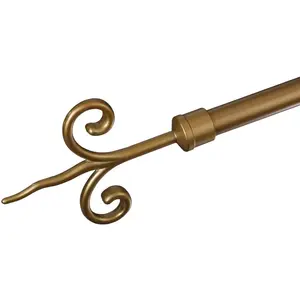 Наконечник для карнизной штанги Diana для карнизов Ø 20 мм Liedeco, золотистый/матовый