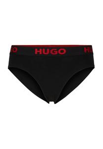 Трусы с логотипом на поясе Hugo, черный