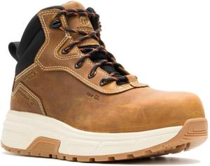 Мужские ботинки Wolverine Ride Performance Wedge Mid с технологией Carbonmax, Cashew