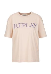 Футболка Replay TSHIRT, Pink Salt/Light Pink