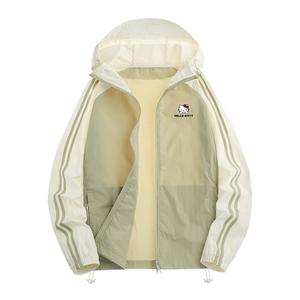 Sanrio Хелло Китти Быстросохнущая Охлаждающая Одежда с Защитой от Солнца Унисекс, Fir Green A