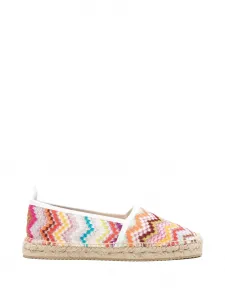 Эспадрильи с зигзагообразным узором Missoni, белый