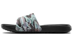 Шлепанцы Ansa женские, черные/синие Under Armour