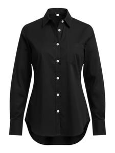 TEESHOPPEN Рубашка 'Ida' в черном цвете
