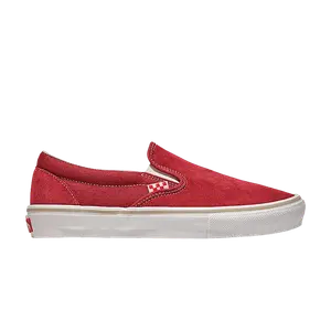 Кеды Vans Skate Slip-On 'Sun Dried Tomato Red', красный