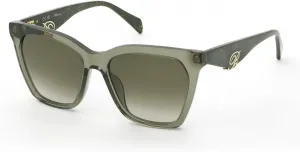 Солнцезащитные очки Blumarine SBM901V 0G61 VERDE TRASPARENTE LUCIDO 55/17/140 ЖЕНСКИЕ