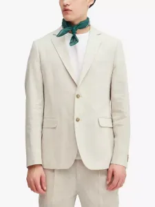 Блейзер Casual Friday Bille Linen Mix Single Breasted, цвет chateau/gray/melange