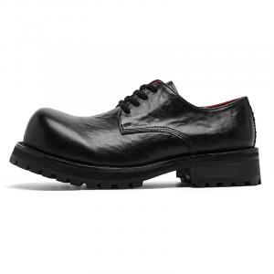 Dounkol Крутые устойчивые к истиранию низкие повседневные туфли для мужчин с эффектом увеличения роста красные, цвет Red