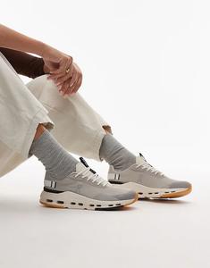 Кроссовки ON Cloudnova Form 2 для ежедневного ношения в сером цвете