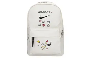 Nike Тканевый рюкзак унисекс светло-бежевый и черный, Arts Graffiti