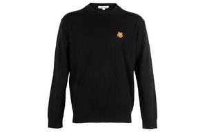 Свитер мужской Kenzo с вышивкой логотипа, черный