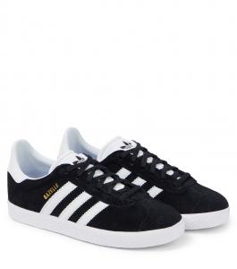 Кроссовки gazelle замшевые Adidas Originals, черный