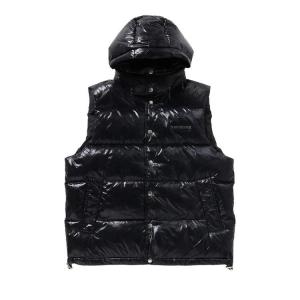 Утепленный жилет BAPE Line Camo Debossed Nylon Down Vest, Black
