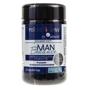 MedicaLine, ПробиоБаланс для мужчин, 30 капсул Aliness, мультиколор