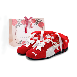 Speedcat Go низкие повседневные кроссовки unisex PUMA, красный