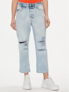 Джинсы прямого кроя Please, синий