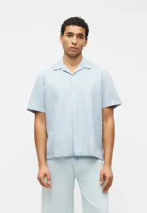 Футболка slhrlxclay res Selected, Dusty Blue/White