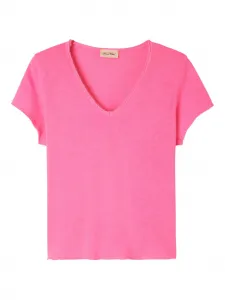 Футболка sonoma с v-образным вырезом American Vintage, розовый