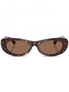 Солнцезащитные очки с логотипом Jimmy Choo Eyewear, коричневый