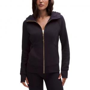 Куртка Scuba Series женская Lululemon, черный/золотой