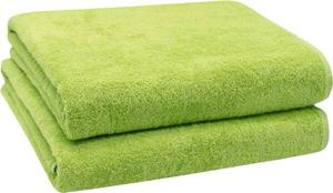 Банное полотенце Zollner 00000321 2 шт, 100x1x150 см, зеленый