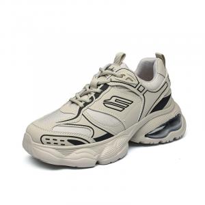 Кроссовки женские толстые низкие Qiaonai, черный