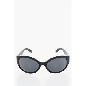 Овальные большие солнцезащитные очки CELINE, черный