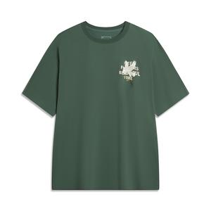 Li Ning Футболка унисекс с подкладкой, Клен зеленый