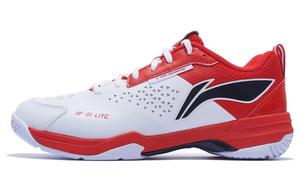 Кроссовки LINING Badminton Shoes Unisex Low-top White/Black/Red