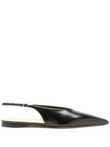 Женские туфли Slash Flat Slingbacks черного цвета Proenza Schouler