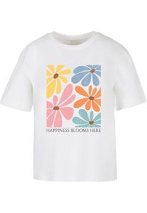 Рубашка Merchcode Happiness Blooms Here, белый
