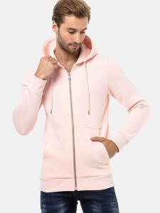 Толстовка с капюшоном на молнии CIPO & BAXX Zip-Up Hoodie, светло-розовый