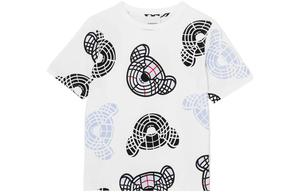 Детская футболка Burberry, белая