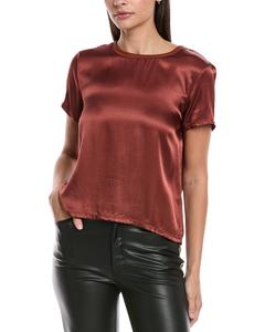 Нейшн ЛТД Мари Бокси Кроп-топ Nation LTD, коричневый