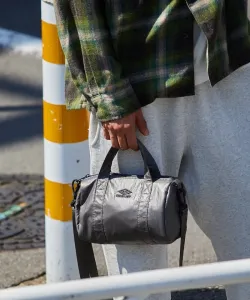 Мини-сумка Boston Bag из нейлона с покрытием SP Coating 25AW