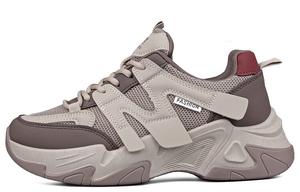 Кроссовки женские толстые низкие Wenpu, черный