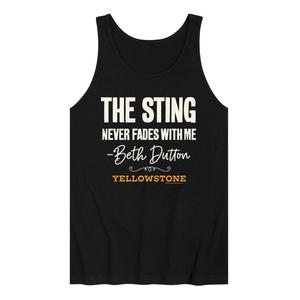 Мужская майка Yellowstone Sting Never Fades Licensed Character