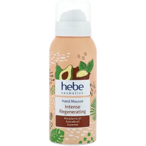 Регенерирующий крем для рук в пене, 100 мл Hebe Cosmetics Hand mousse intense regenerating