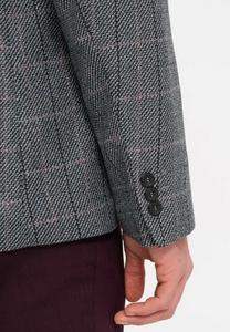 Пиджак-блейзер CHECKED Ombre, серый