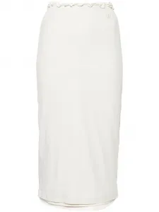 Многослойная юбка миди JIL SANDER, нейтральный