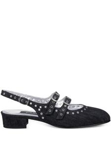 Туфли-лодочки Queen с открытой пяткой Carel Paris, черный