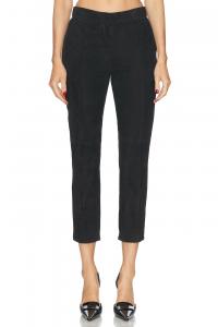 Короткие брюки из замши Alex Perry, Black