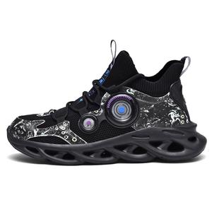 Мужские повседневные туфли средней высоты с мягкой подошвой и противоскользящим покрытием CAMOSI, Black