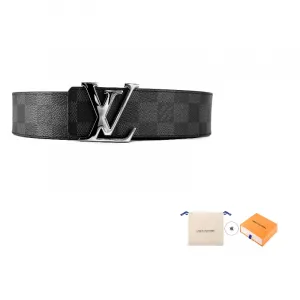 Мужской ремень Louis Vuitton, черный
