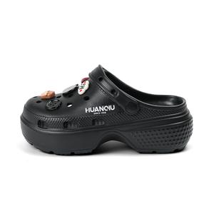 HUANQIU Клоги женские черные, цвет Black