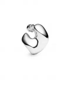 Серьга Saddle среднего размера Maria Black, серебристый