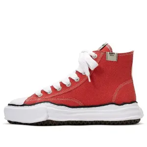 Кроссовки peterson og sole canvas high-top sneaker 'orange' Maison Mihara Yasuhiro, оранжевый