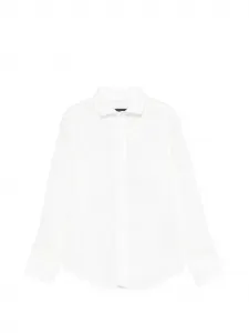 Рубашка на пуговицах Fay Kids, белый